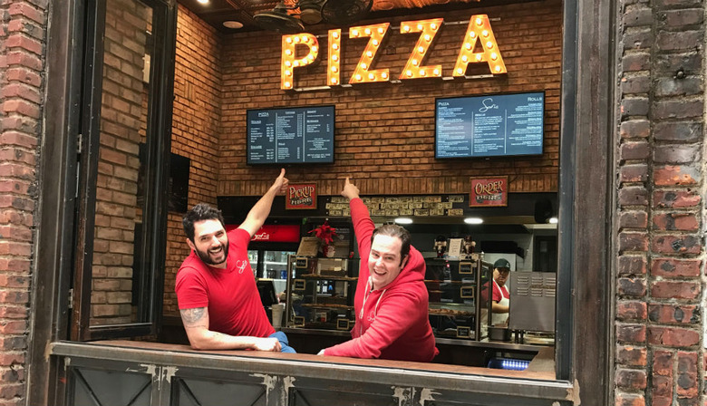 Tom Degrezia (left) and Matthew Porter